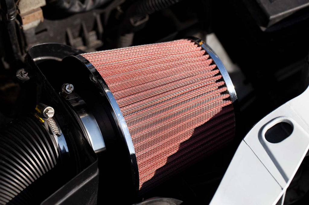 Filtru de aer conic Carbon cu 3 adaptoare