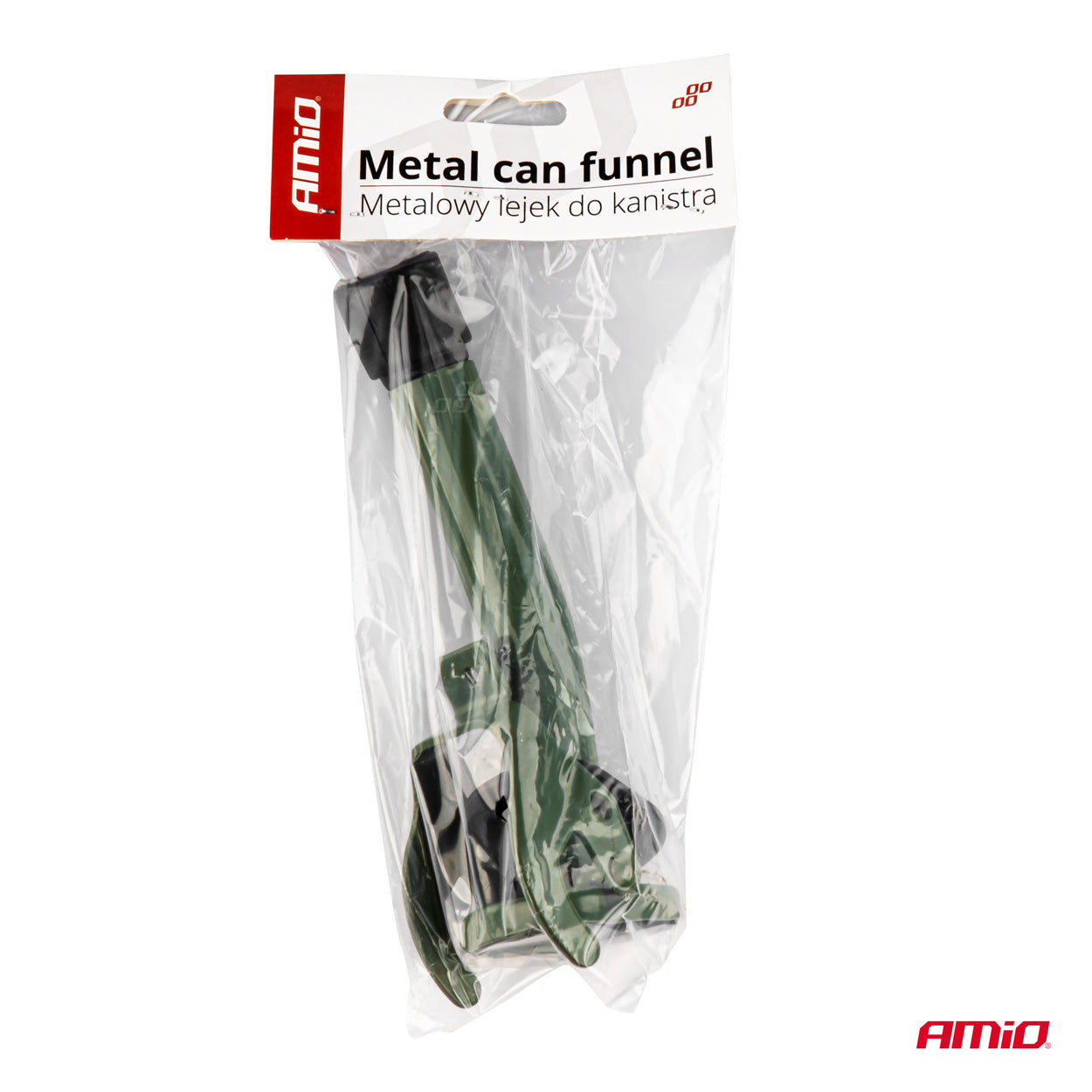 Palnie metalica detasabila pentru canistrele de 5L, 10L si 20L din tabla, culoare Verde