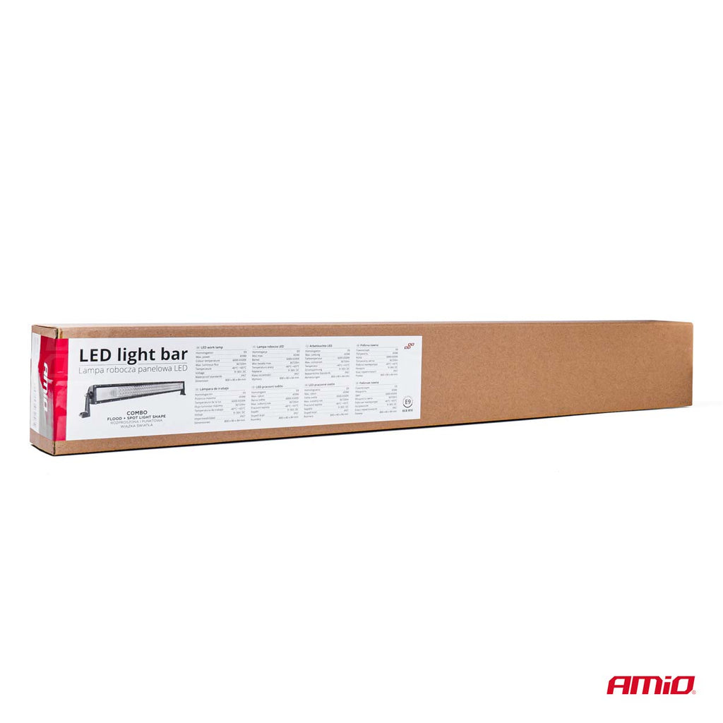 Proiector LED BAR model "CURBAT" pentru Off-Road, ATV, SSV, putere 459 W, culoare 6500K, tensiune 9-36V, dimensiuni 800 x 80 x 84 mm
