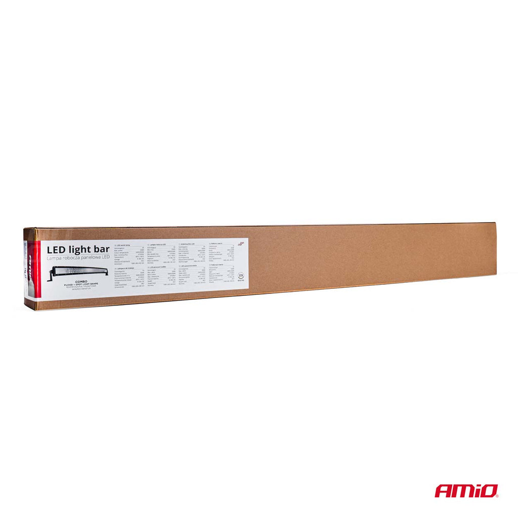 Proiector LED BAR model "CURBAT" pentru Off-Road, ATV, SSV, putere 729 W, culoare 6500K, tensiune 9-36V, dimensiuni 1300 x 80 x 84 mm