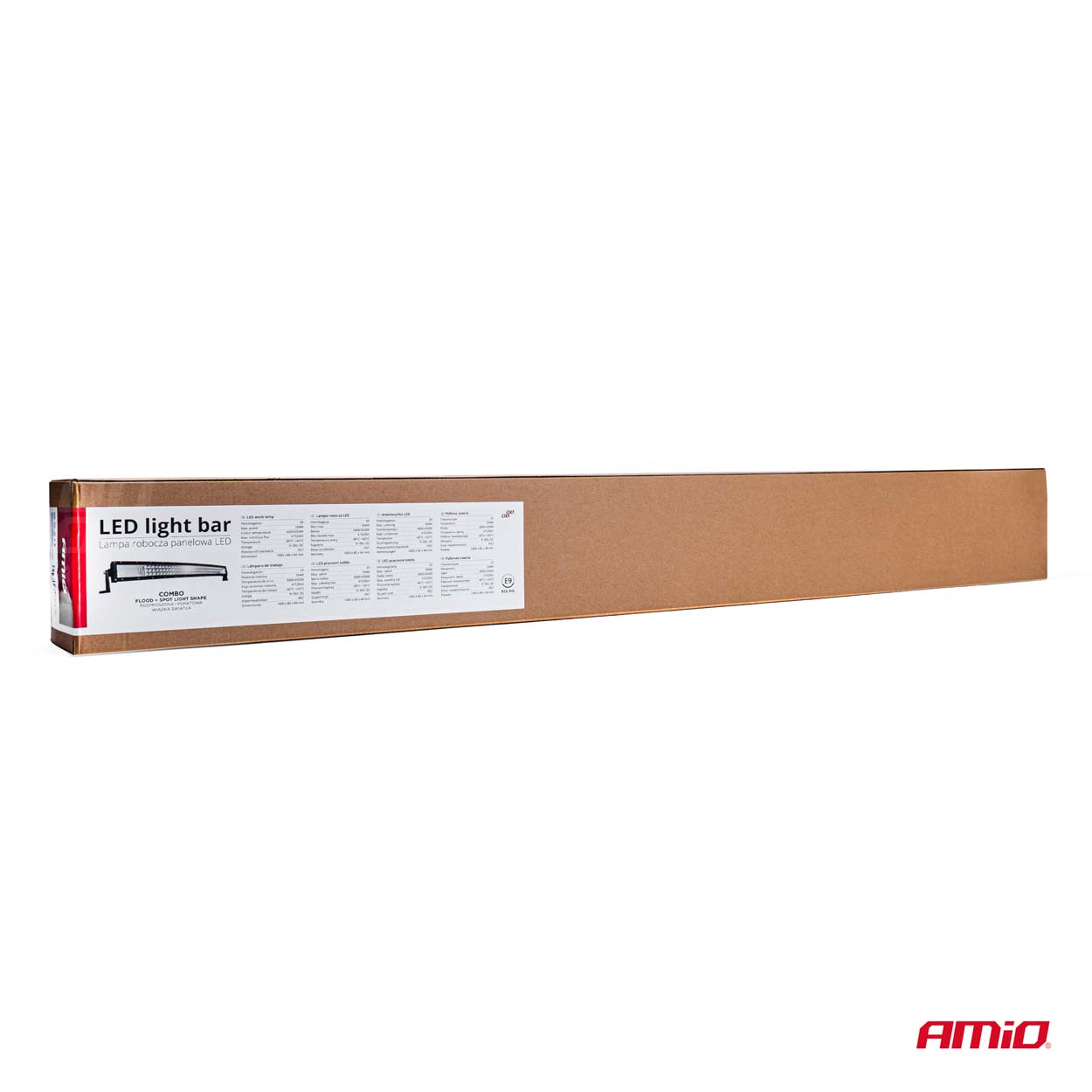 Proiector LED BAR model "CURBAT" pentru Off-Road, ATV, SSV, putere 729 W, culoare 6500K, tensiune 9-36V, dimensiuni 1300 x 80 x 84 mm