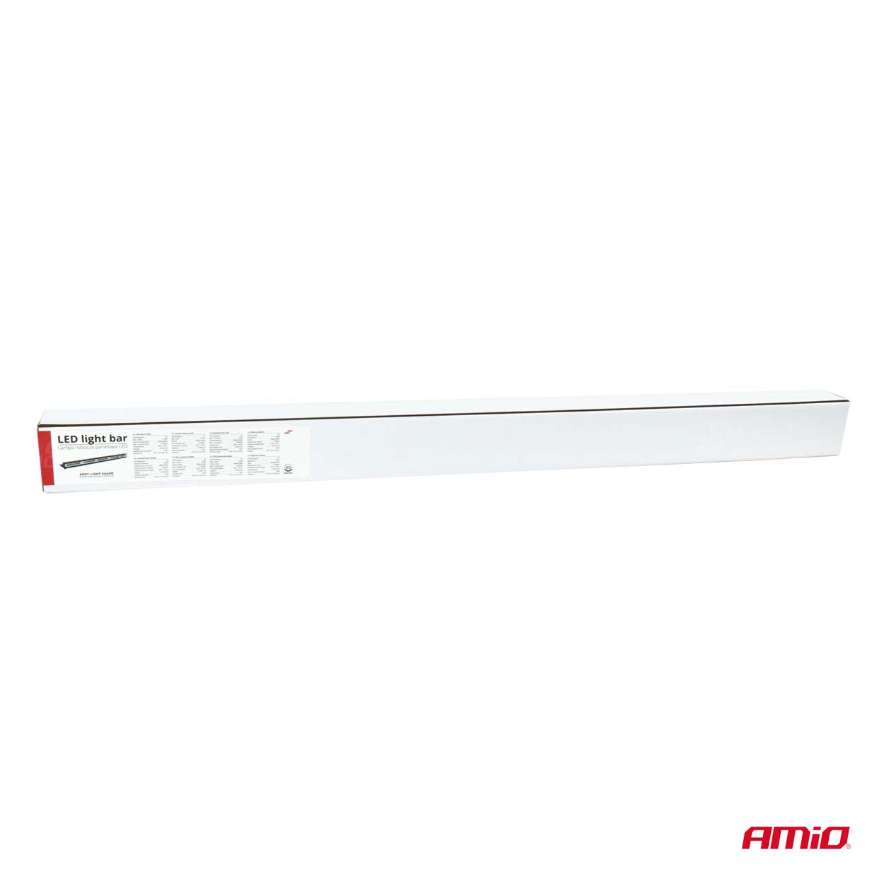 Proiector LED BAR model "SLIM" pentru Off-Road, ATV, SSV, putere 162W, culoare 6500K, tensiune 9-36V, dimensiuni 500 x 27 x 43 mm