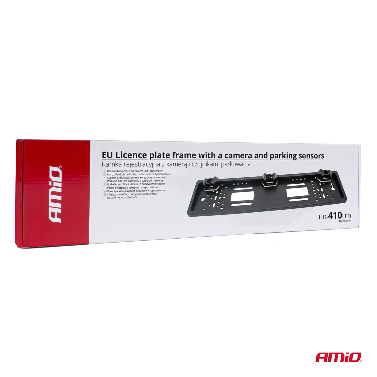 Suport numar inmatriculare cu Camera Video Night Vision si 2 senzori de parcare