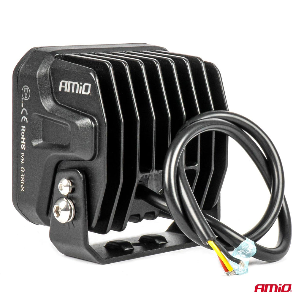 Proiector LED "PRO SERIES" cu doua functii pentru Off-Road, ATV, SSV, putere 58W, 7200lm, culoare 6000K, tensiune 10-30V, dimensiuni 107 x 102 x 86 mm