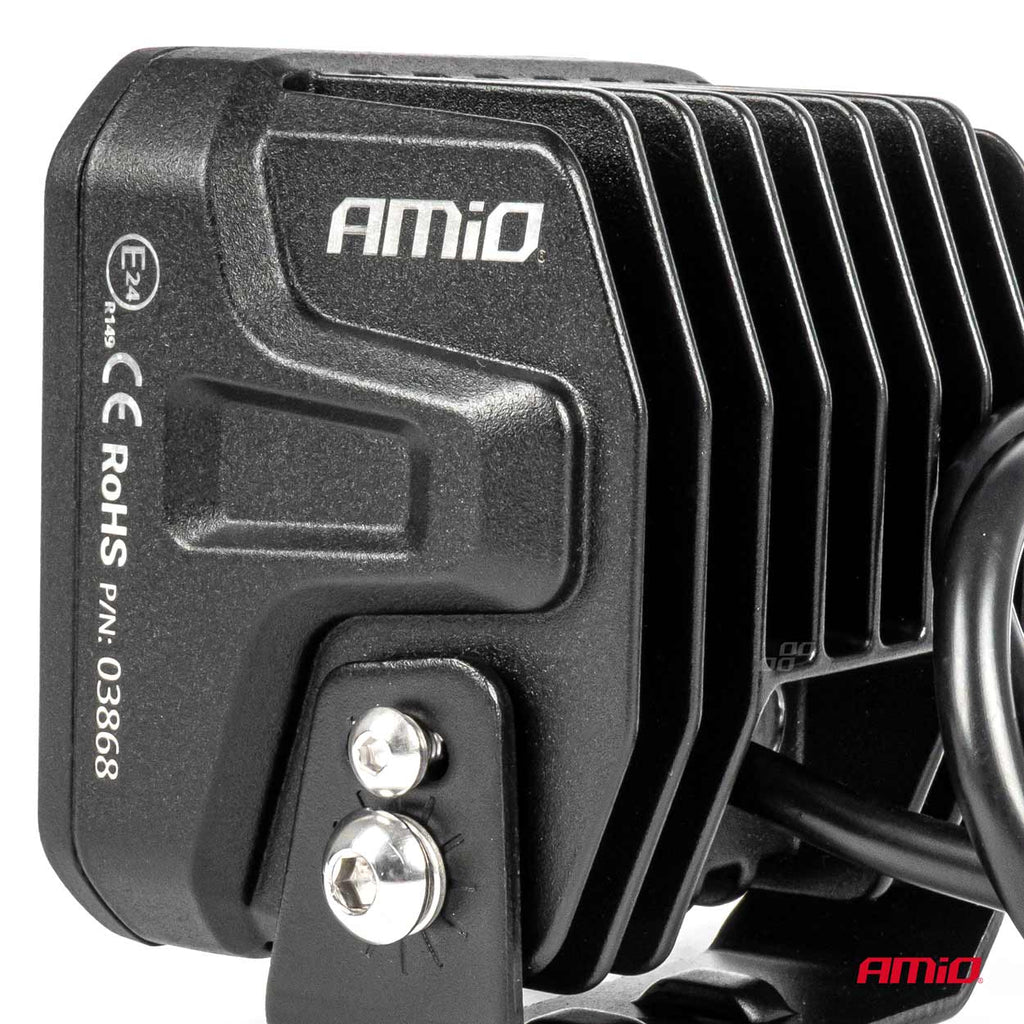 Proiector LED "PRO SERIES" cu doua functii pentru Off-Road, ATV, SSV, putere 58W, 7200lm, culoare 6000K, tensiune 10-30V, dimensiuni 107 x 102 x 86 mm