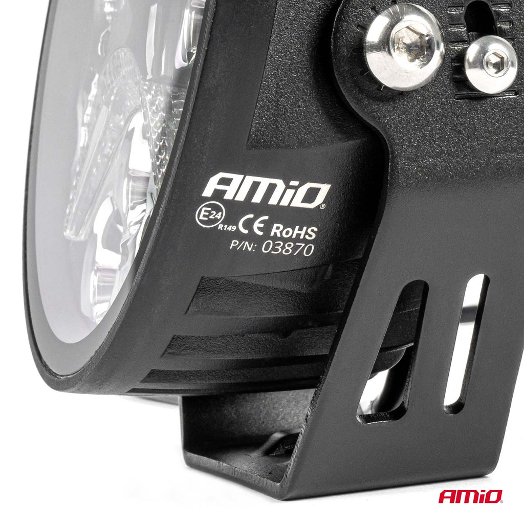 Proiector LED "PRO SERIES" cu doua functii pentru Off-Road, ATV, SSV, putere 54W, 7200lm, culoare 6000K, tensiune 10-30V, dimensiuni 140 x 140 x 61 mm