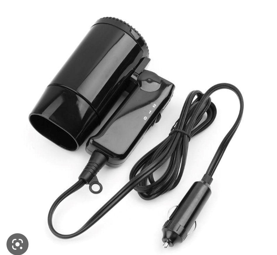 Uscator de Par auto, alimentare 12V, 210W (feon, foehn)