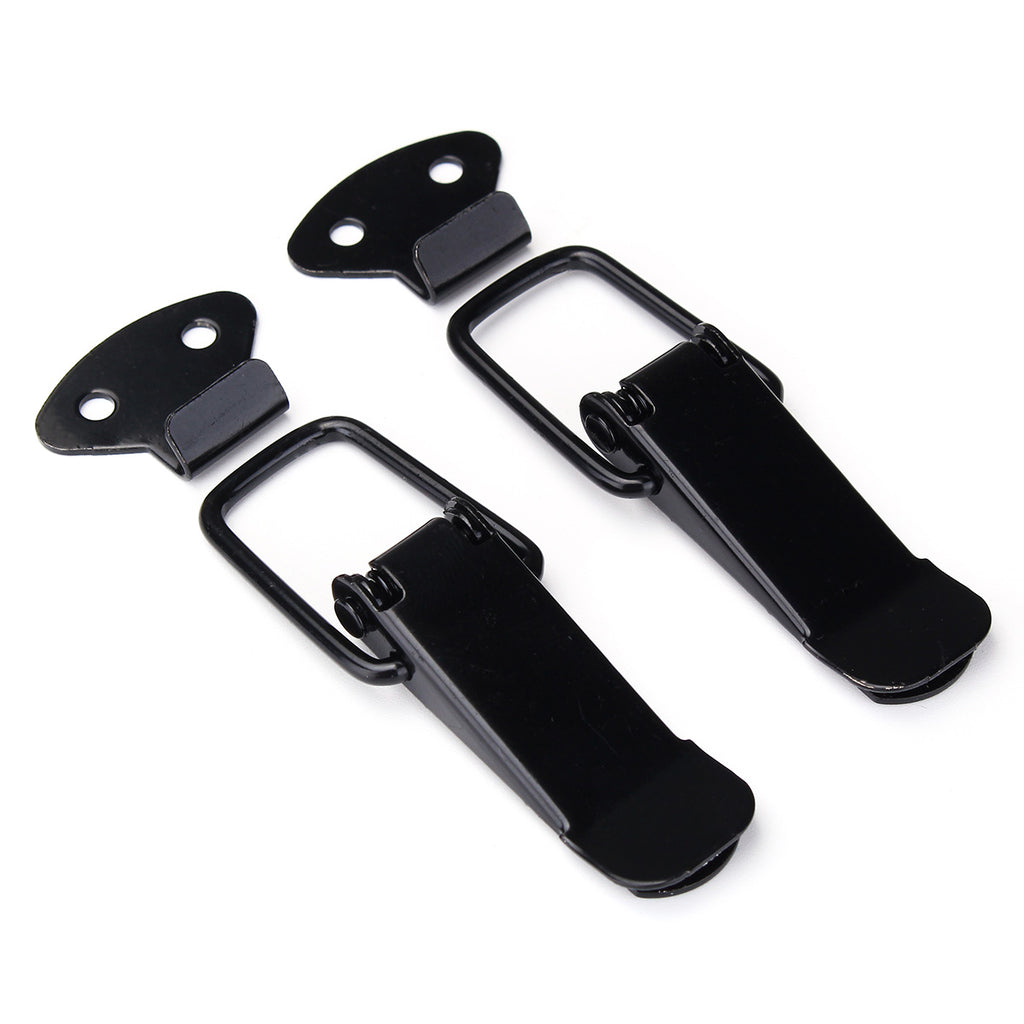 Set clipsuri pentru capota, 89 mm, culoare neagra