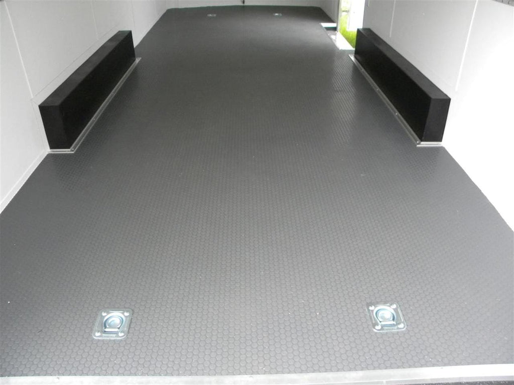 Covor Antiderapant din Cauciuc, Linoleum din Cauciuc pentru Protectie Podea Auto - model CIRCLE