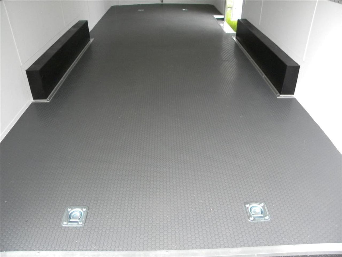 Covor Antiderapant din Cauciuc, Linoleum din Cauciuc pentru Protectie Podea Auto - model CIRCLE