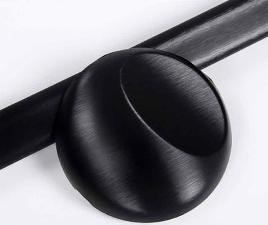 Rola folie colantare auto Aluminiu Polisat Negru, dimensiune 30m x 1,52m