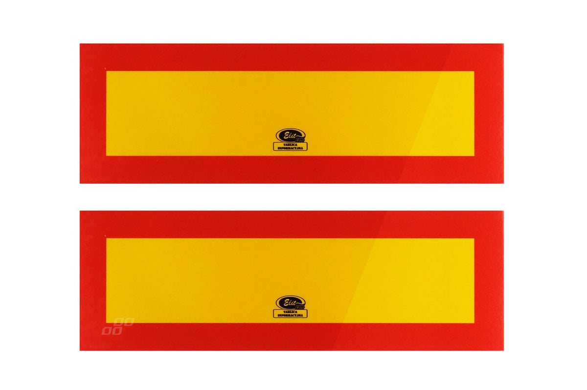 Placute reflectorizante pentru camioane 10x30 cm