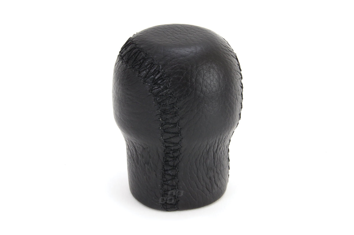 Nuca schimbator de viteza din piele neagra cu fir negru - 01757