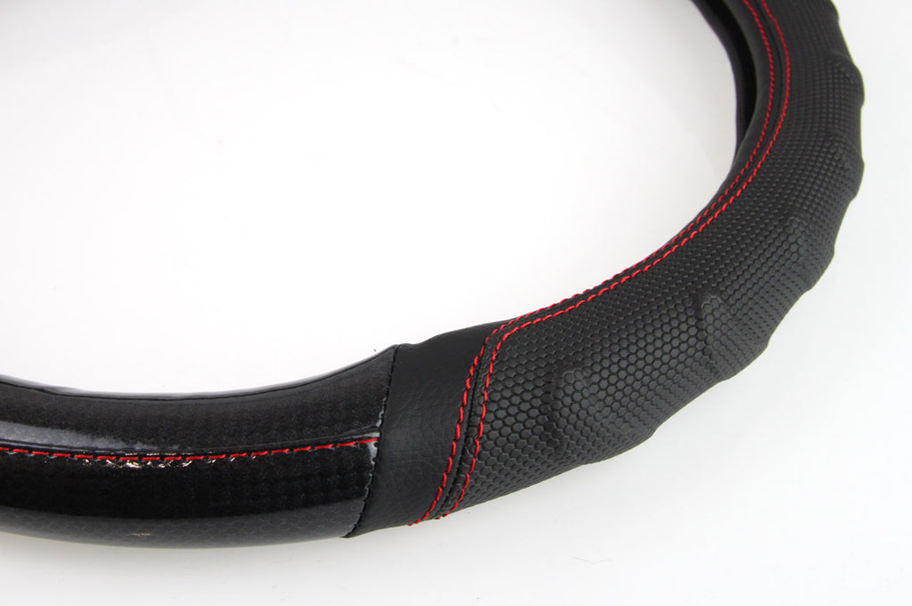 Husa volan Waves + cusatura rosie SWC-21-M (37-39cm)