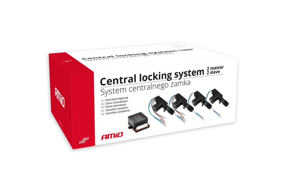 Set inchidere centralizata cu 4 actuatoare (2 master + 2 slave)