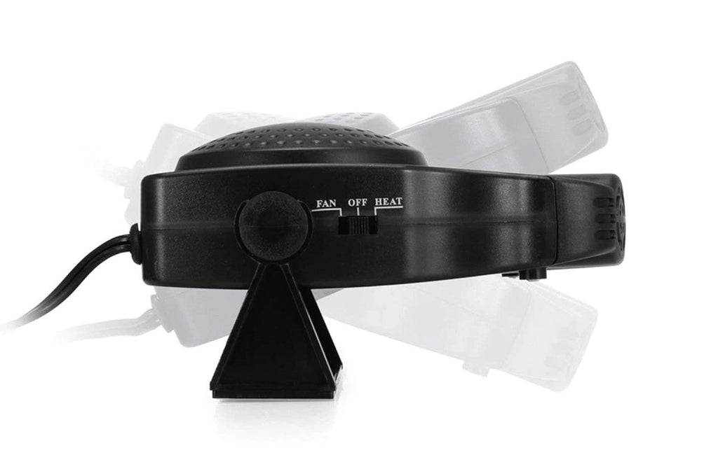 Aeroterma Auto 2in1, Ventilate, Incalzire Rapida si Dezghetare Geamuri, 12V, Putere 150W, cu mufa de bricheta