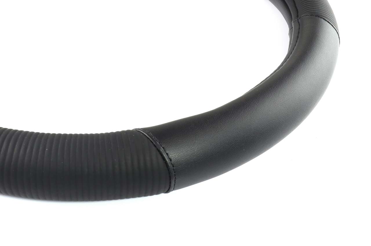 Husa volan neagra model Relax SWC-24-M (37-39cm)