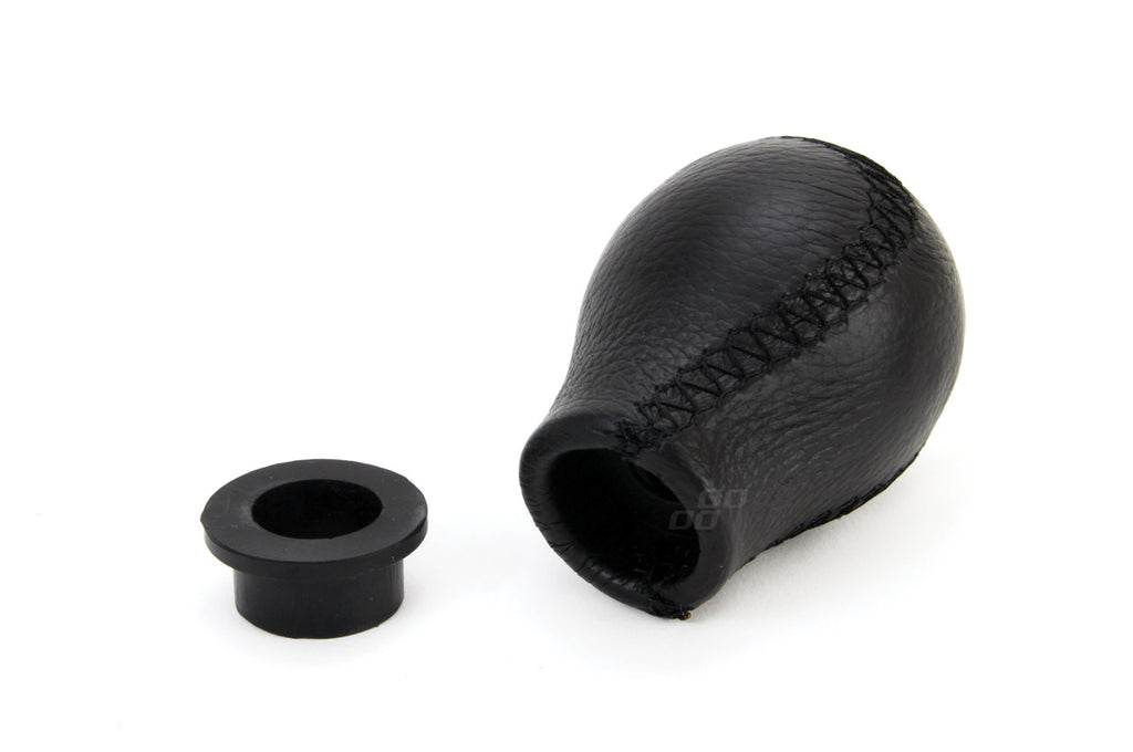 Nuca schimbator de viteza din piele, cusatura neagra - 01755