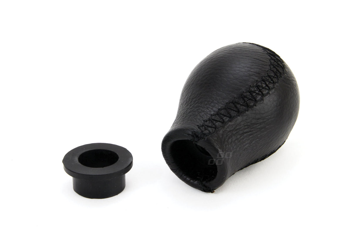 Nuca schimbator de viteza din piele, cusatura neagra - 01755