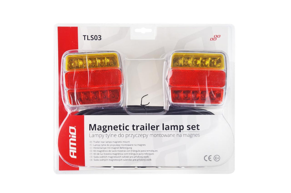 Lampi spate cu magnet pentru remorca 02141