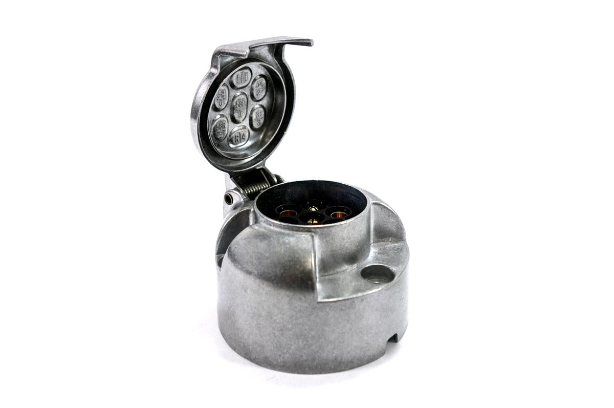 Priza remorca aluminiu cu 7 pini