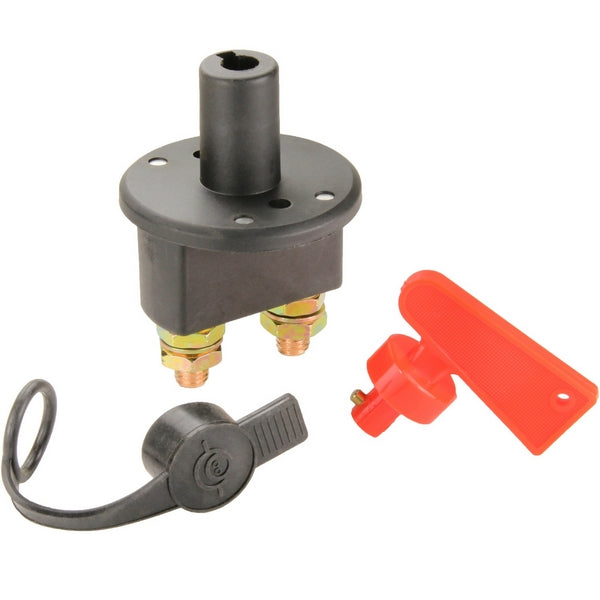Intrerupator "Contact General" dimensiune MICA pentru Autoutilitara, 12V - 24V, cu cheie din plastic