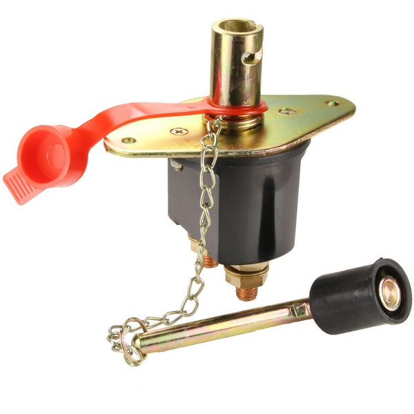 Intrerupator "Contact General" dimensiune MARE pentru Camioane, 12V - 24V, cu cheie metalica