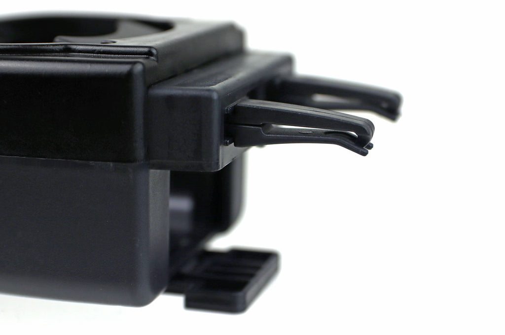 Suport auto universal pentru pahare, montaj in grila de ventilatie, culoare neagra, DH-03