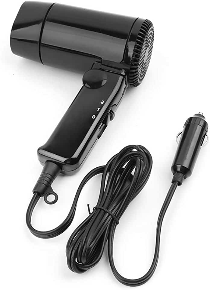 Uscator de Par auto, alimentare 12V, 210W (feon, foehn)