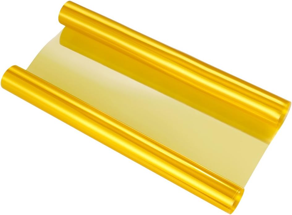 Folie protectie faruri / stopuri auto - Galben (pret/m liniar)