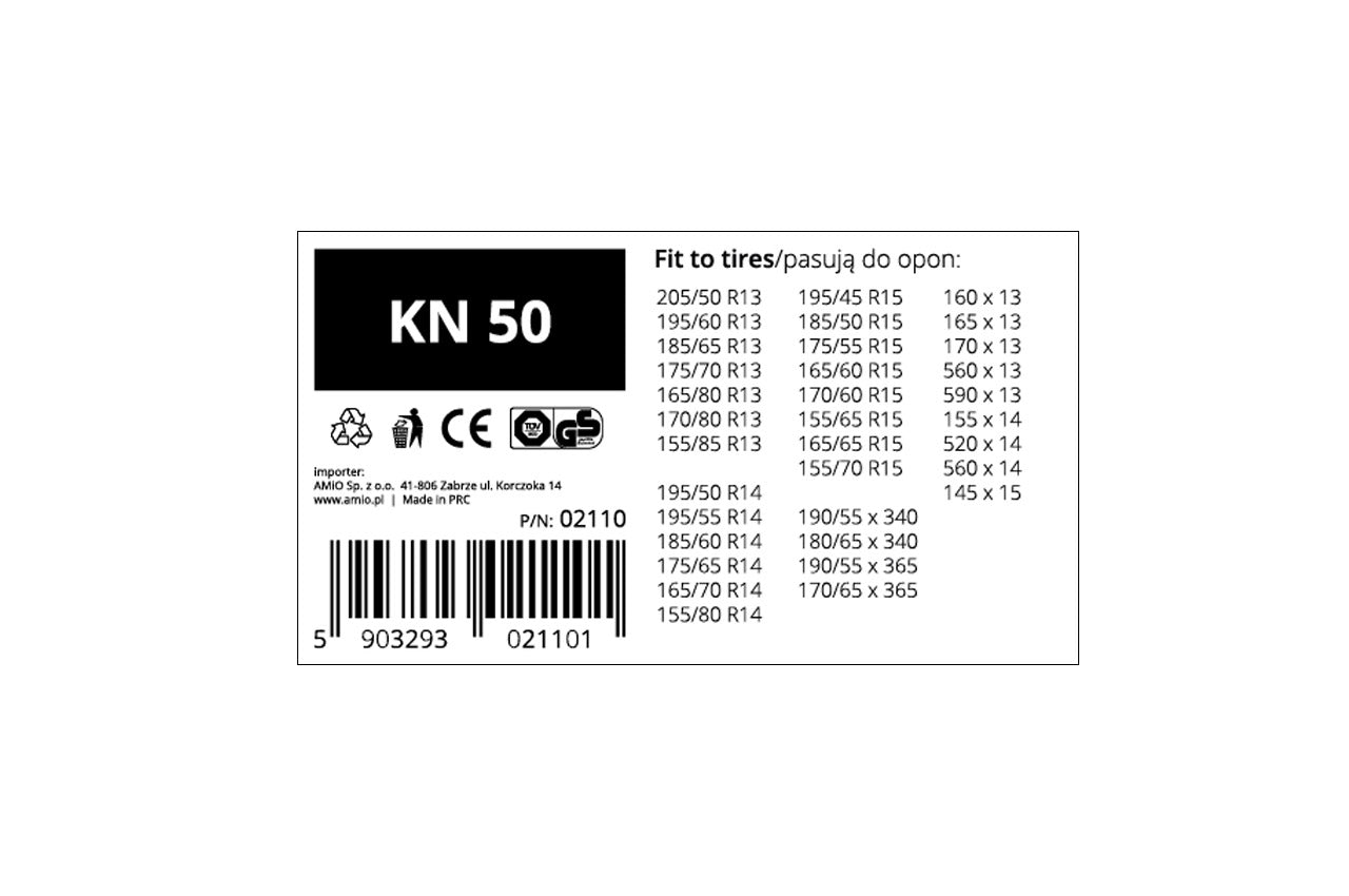 Set 2 Lanturi de Zapada pentru autoturisme cu zale de 12mm, KN-110