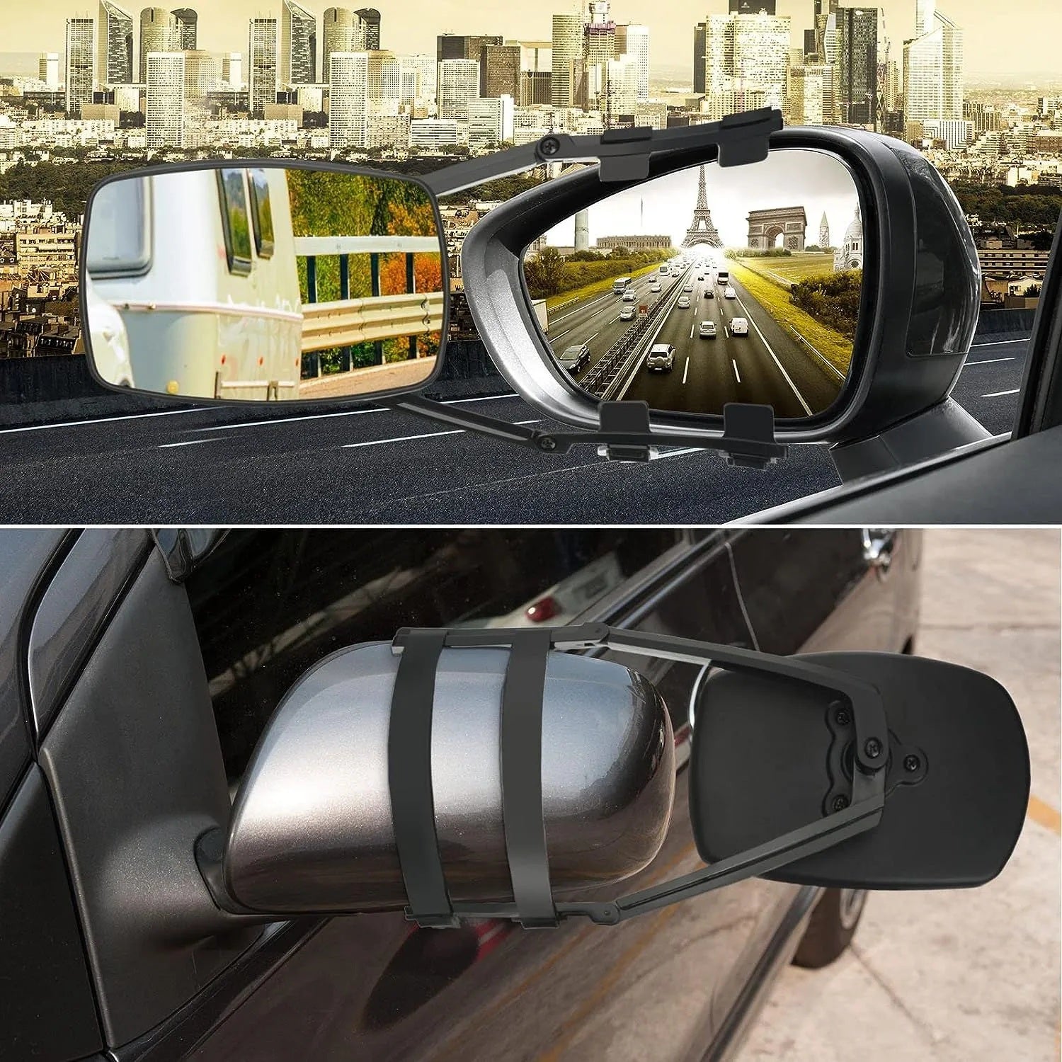 Oglinda Suplimentara pentru transport rulote, remorci, platforme