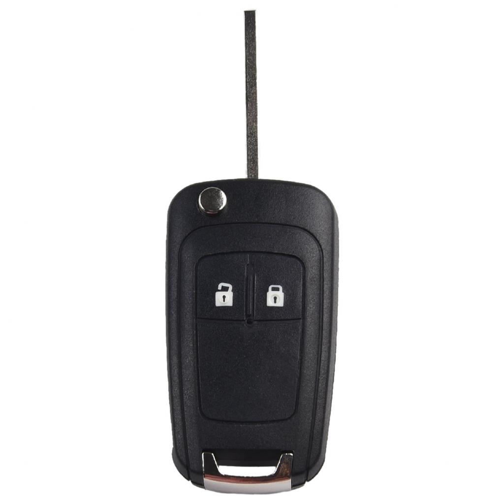 Carcasa Telecomanda Auto cu 2 butoane si lamela inclusa, compatibila Opel Insignia, Astra, Corsa, Zafira