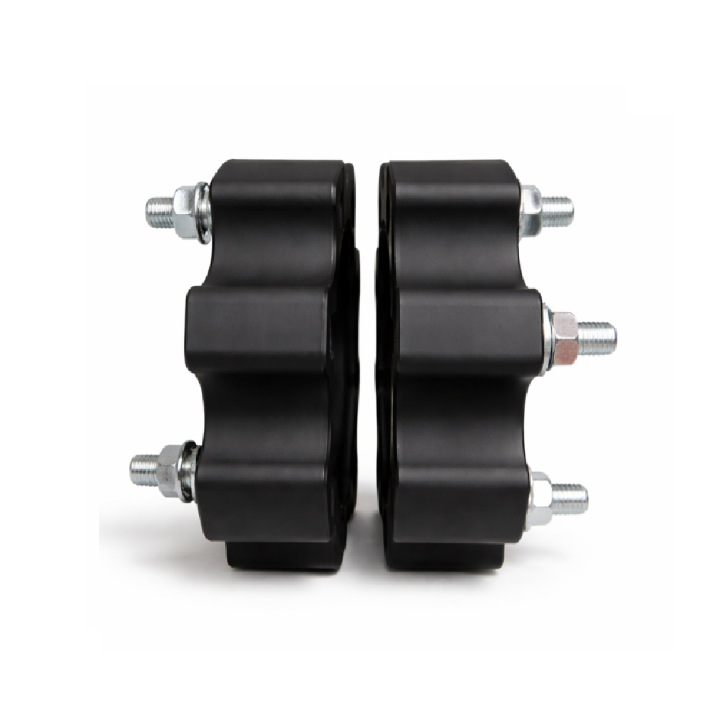 Set 2 buc. Distantiere Roti ATV din Aluminiu Forjat, grosime 50mm, distanta prezoane 4 x 156mm, gaura centrare 131,2mm, piulite M10 x 1,25