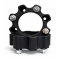 Set 2 buc. Distantiere Roti ATV din Aluminiu Forjat, grosime 60mm, distanta prezoane 4 x 110mm, gaura centrare 90,2mm, piulite M10 x 1,25