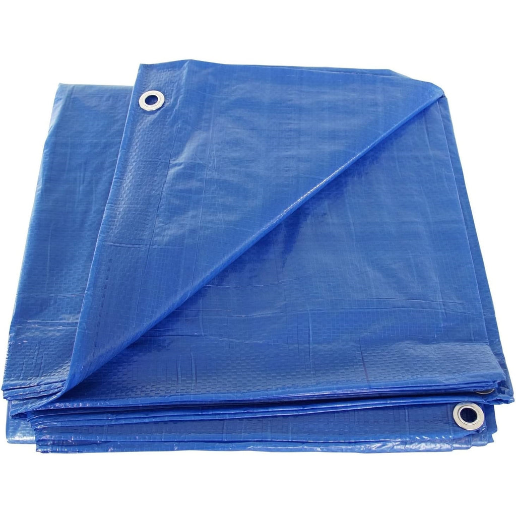 Prelata Impermeabila cu ochiuri metalice de prindere, dimensiune 3,0m x 4,0m, densitate 100g/m2, culoare Verde