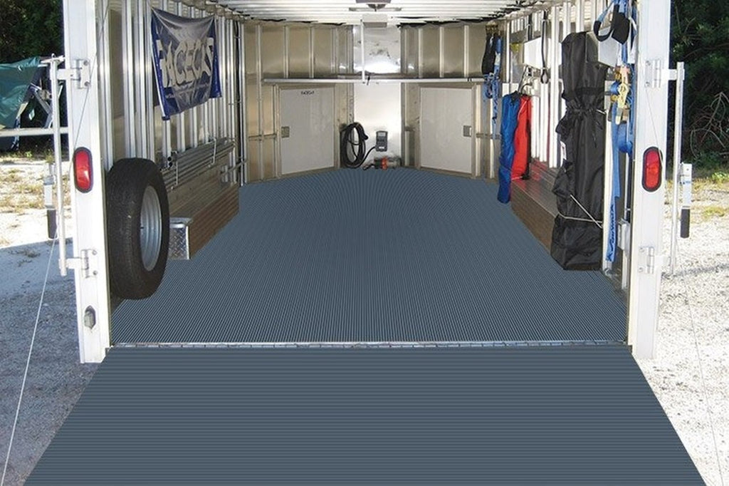 Covor Antiderapant din Cauciuc, Linoleum din Cauciuc pentru Protectie Podea Auto - model STRIURI FINE