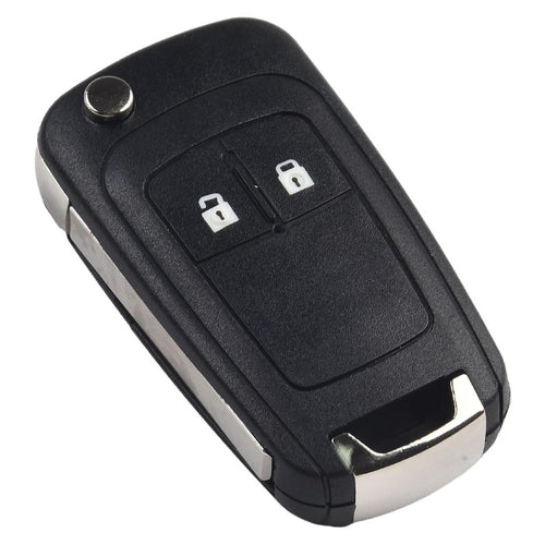 Carcasa Telecomanda Auto cu 2 butoane si lamela inclusa, compatibila Opel Insignia, Astra, Corsa, Zafira
