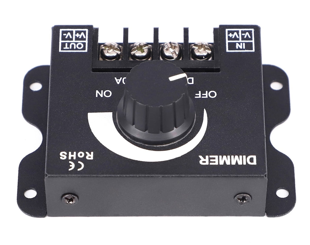 Dimmer LED cu reglaj manual, 12V - 24V, 360W - 720W, 30A