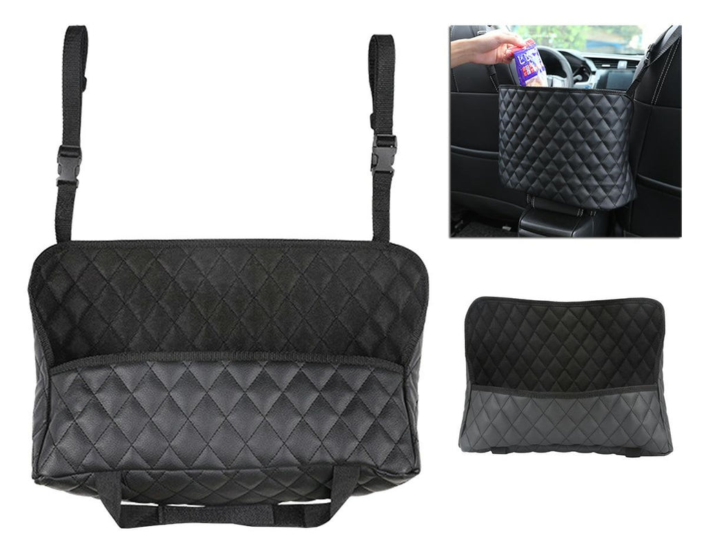 Organizator scaun auto de tip sacosa, 27 x 39cm, culoare neagra