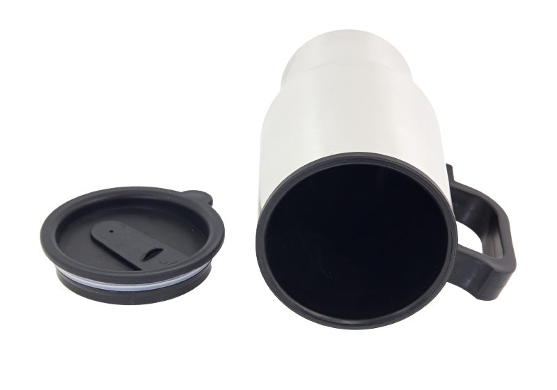 Cana termica din otel cu functie de incalzire, 12V, 400ml