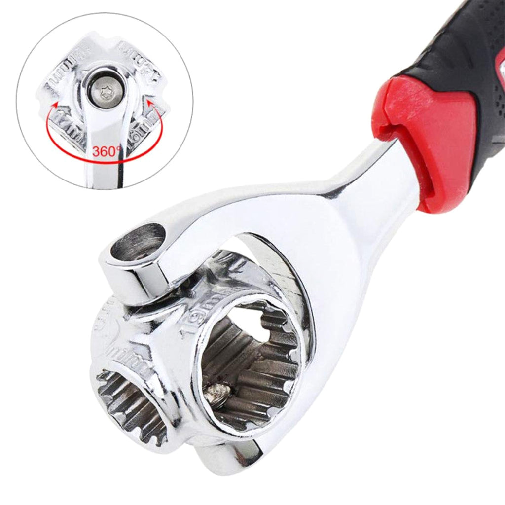 Cheie tubulara universala multifunctionala din metal rezistent, 8-19mm, AVX-AG476B