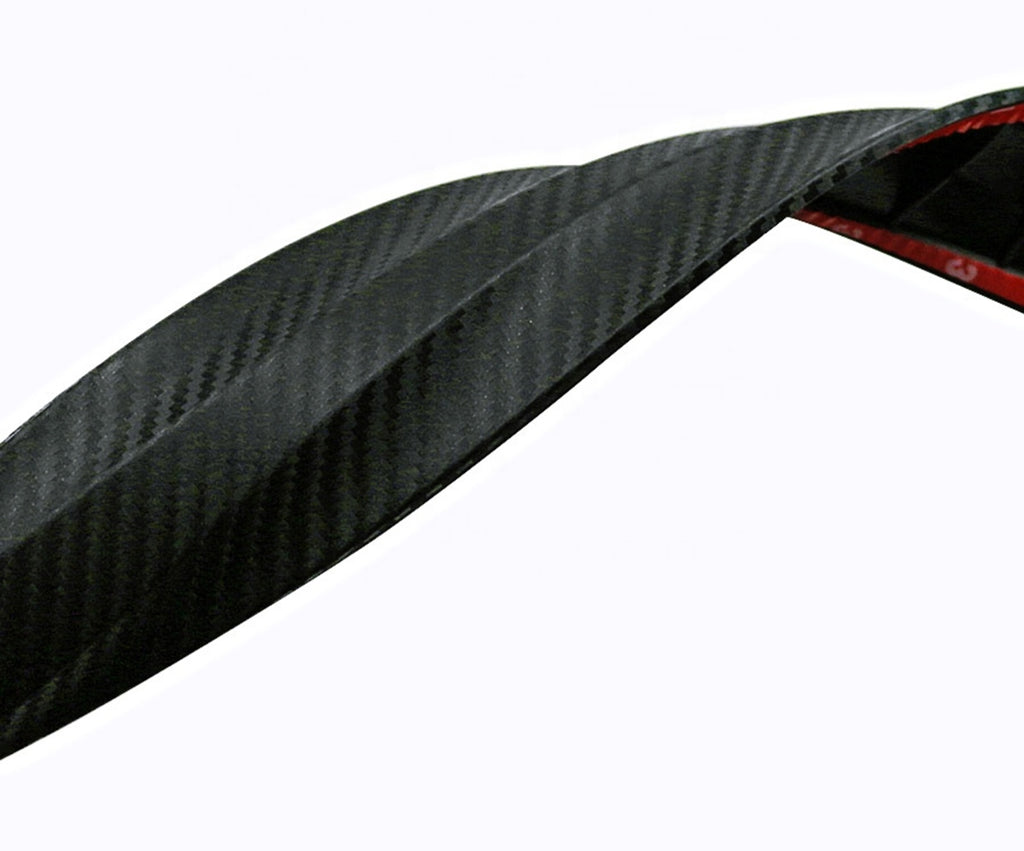 Set 2 bandouri de protectie bara, culoare Negru, finisaj Carbon