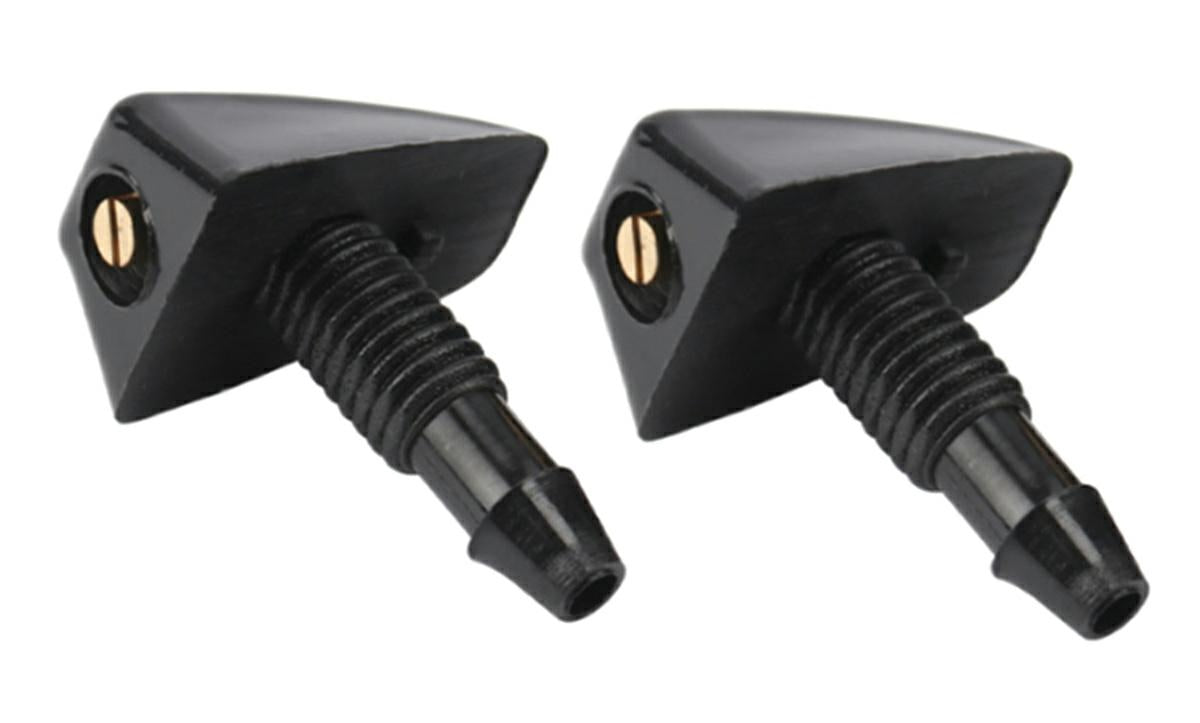 Set 2 diuze spalare parbriz Universale, culoare Neagra
