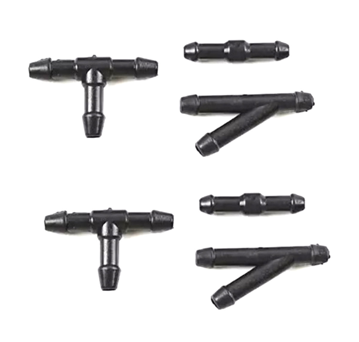 Set Universal cu 2 diuze spalare parbriz + furtunuri si accesorii de montaj