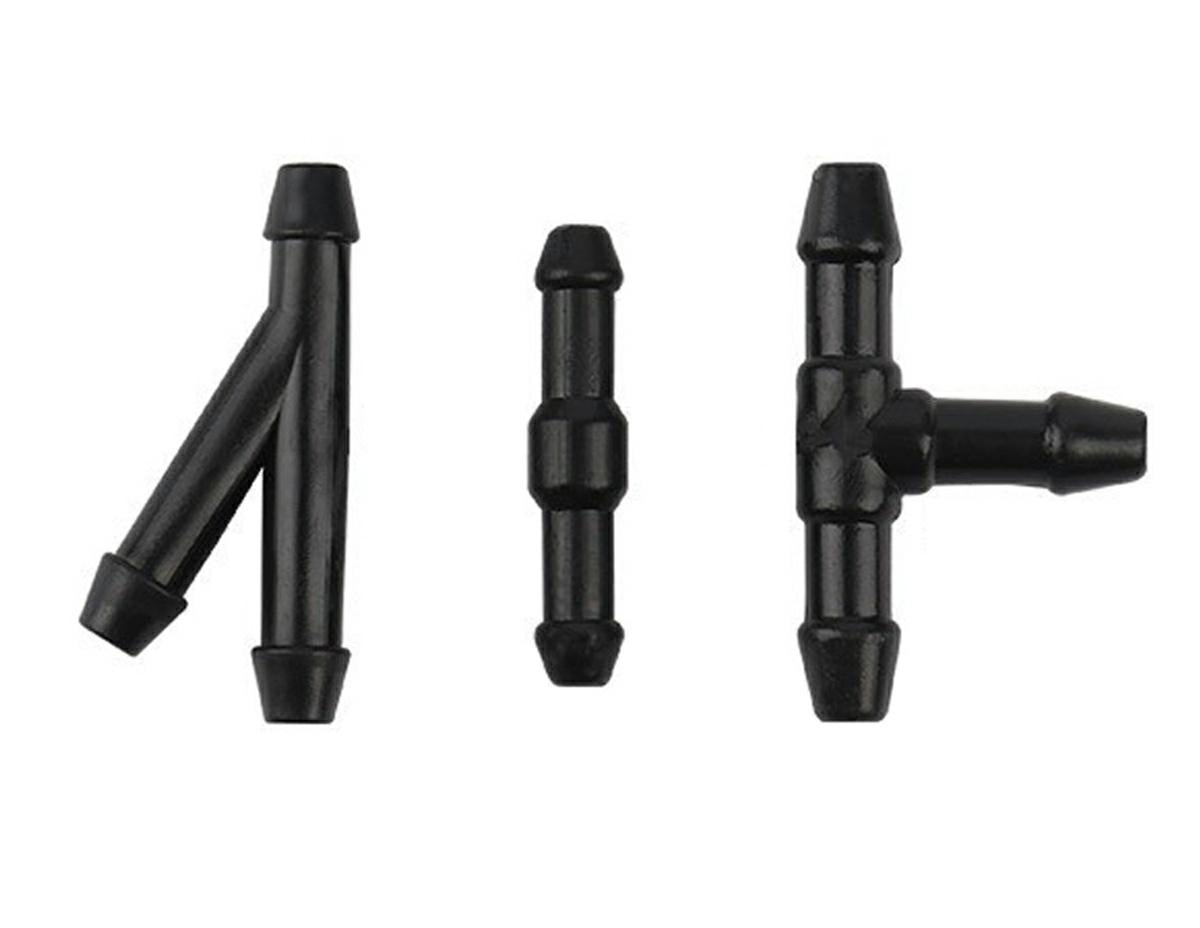Set Universal cu 2 diuze spalare parbriz + furtunuri si accesorii de montaj