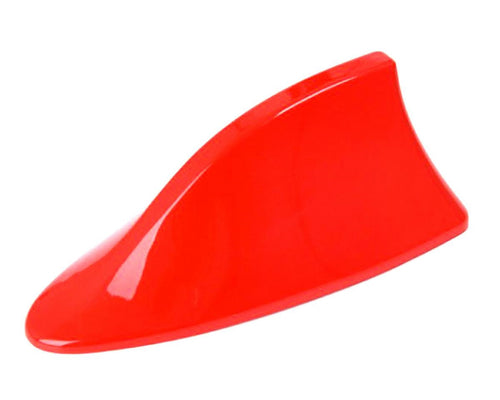 Antena auto activa AM - FM tip "SHARK TAIL" culoare ROSU