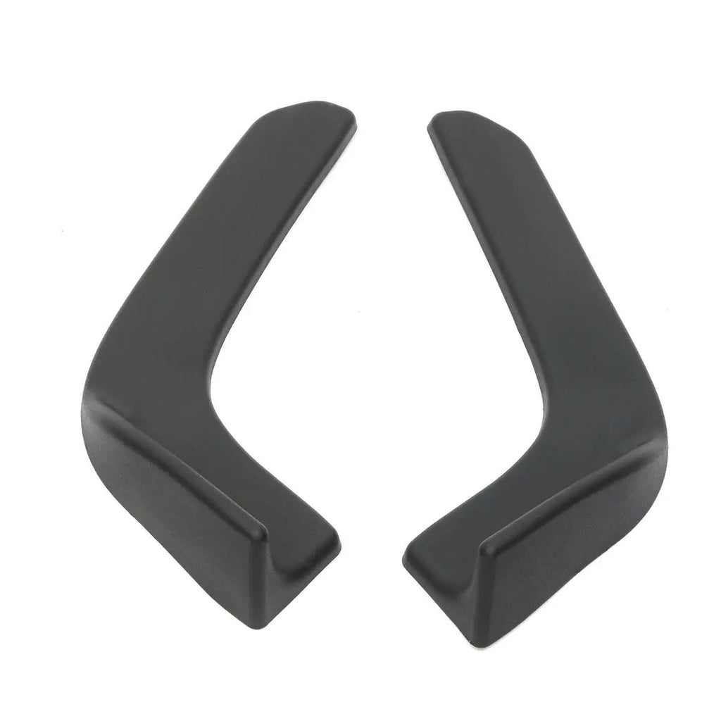 Set 2 buc. aripioare Racing, prelungire bara tuning din plastic culoare neagra