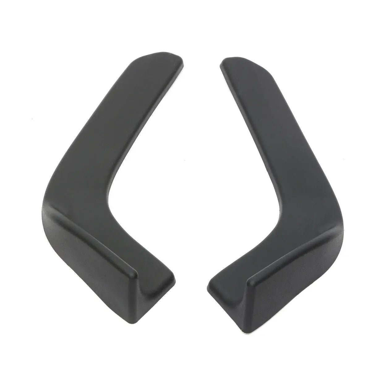 Set 2 buc. aripioare Racing, prelungire bara tuning din plastic culoare neagra