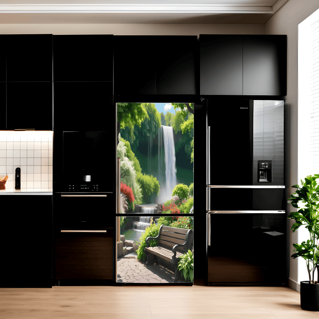 Folie imprimata color pentru decor Frigider, dimensiune 200 x 90cm, model: AVX-FR28